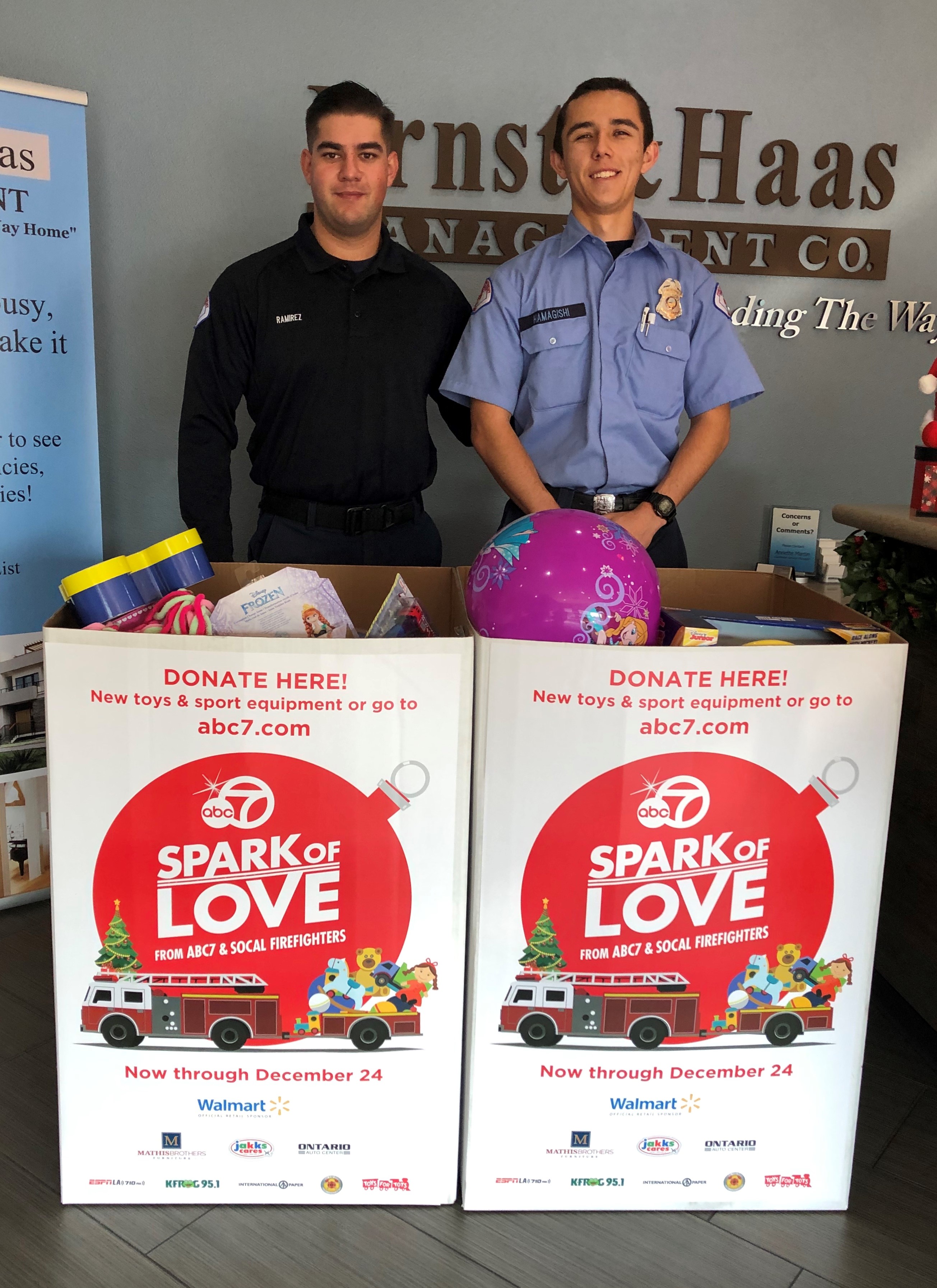 Spark of Love Toy Drive 2018!